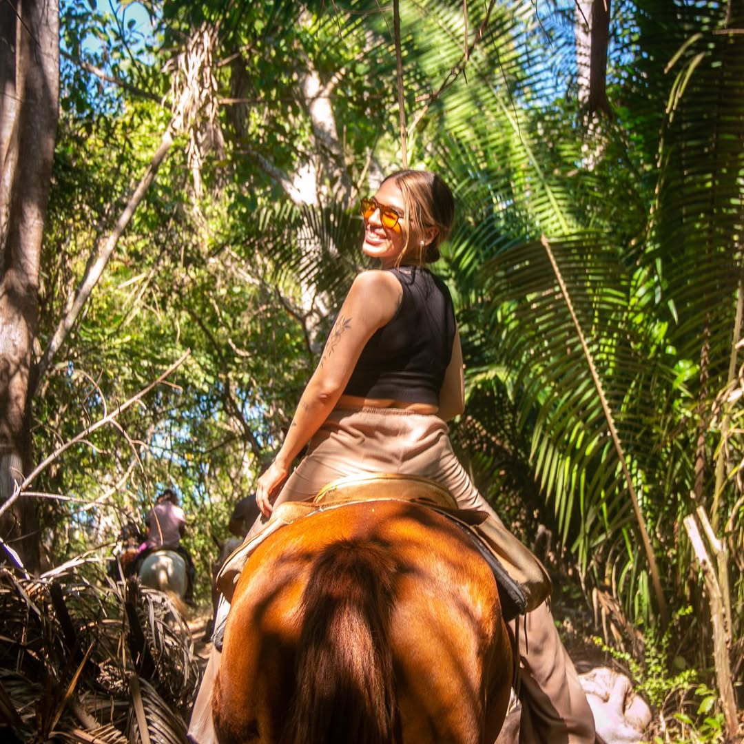 girl riding horse